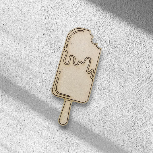 3mm Premium Laser-Cut MDF Double Dip Ice Lollies for Crafts & DIY Projects – Unpainted & Ready for Customization
