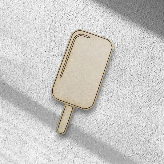 3mm Premium Laser-Cut MDF Ice Lollies for Crafts & DIY Projects – Unpainted & Ready for Customization
