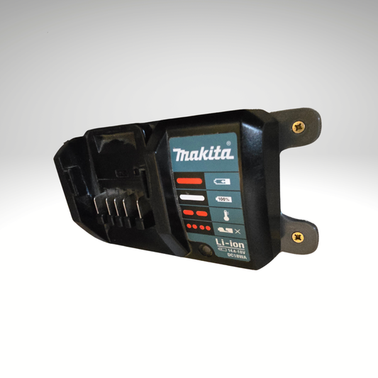 Makita DC18WA 14.4v/18v Li-ion LXT Battery Charger Flat Wall Mount Brackets