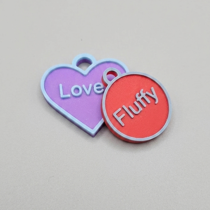 Custom RFID Cat Tag Compatible with SureFlap & SureFeed | Personalised Name Pet ID Tag